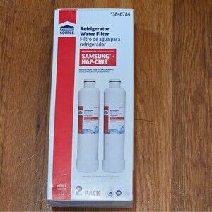 NWT Project Source 3846784 Refrigerator Water Filter 2 Pack Fits Samsung HAF-CIN